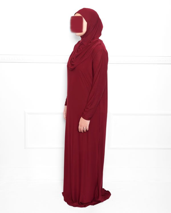 robe de prière tenue de prière ensemble de prière rouge